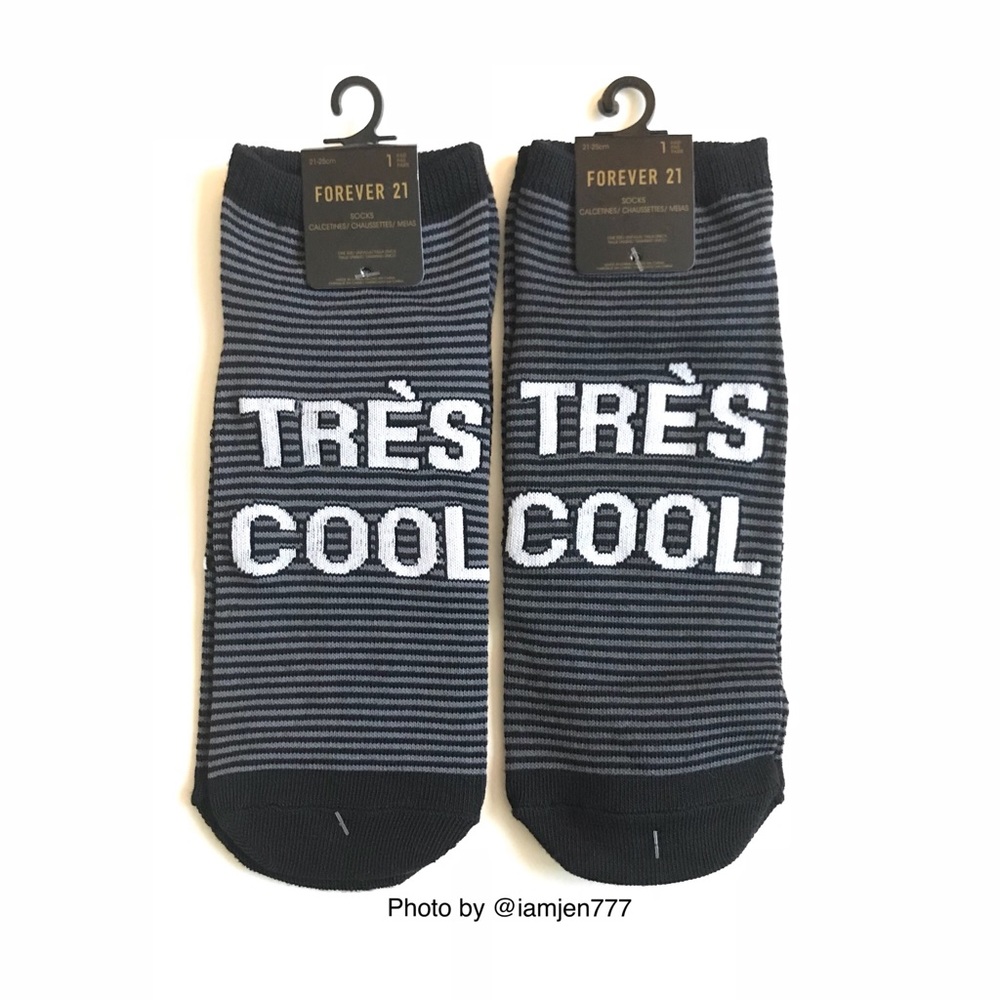 Forever 21 “Très Cool” Socks Bundle